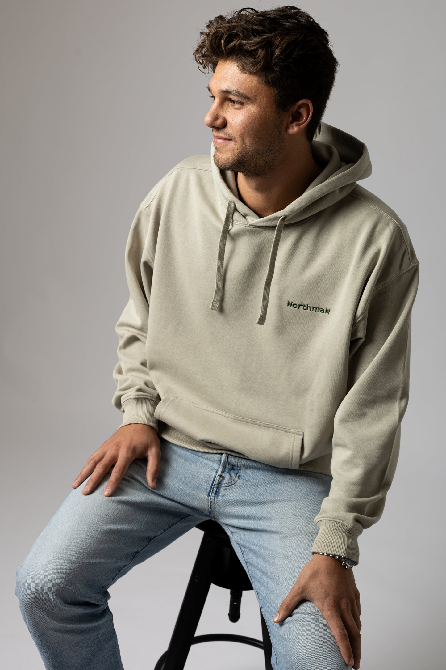 "Growth" Hoodie Stone