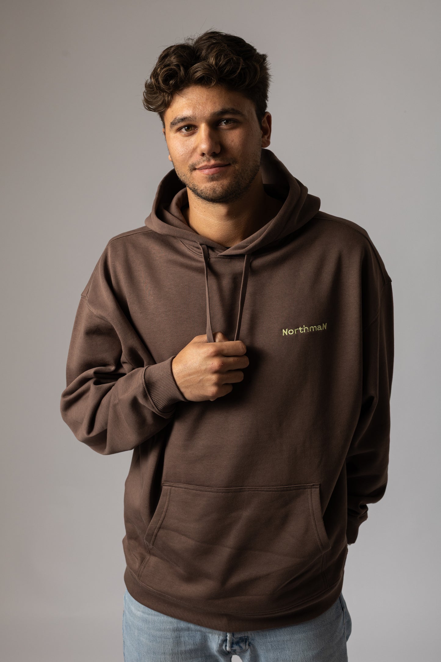 "Instinct" Hoodie Mocha