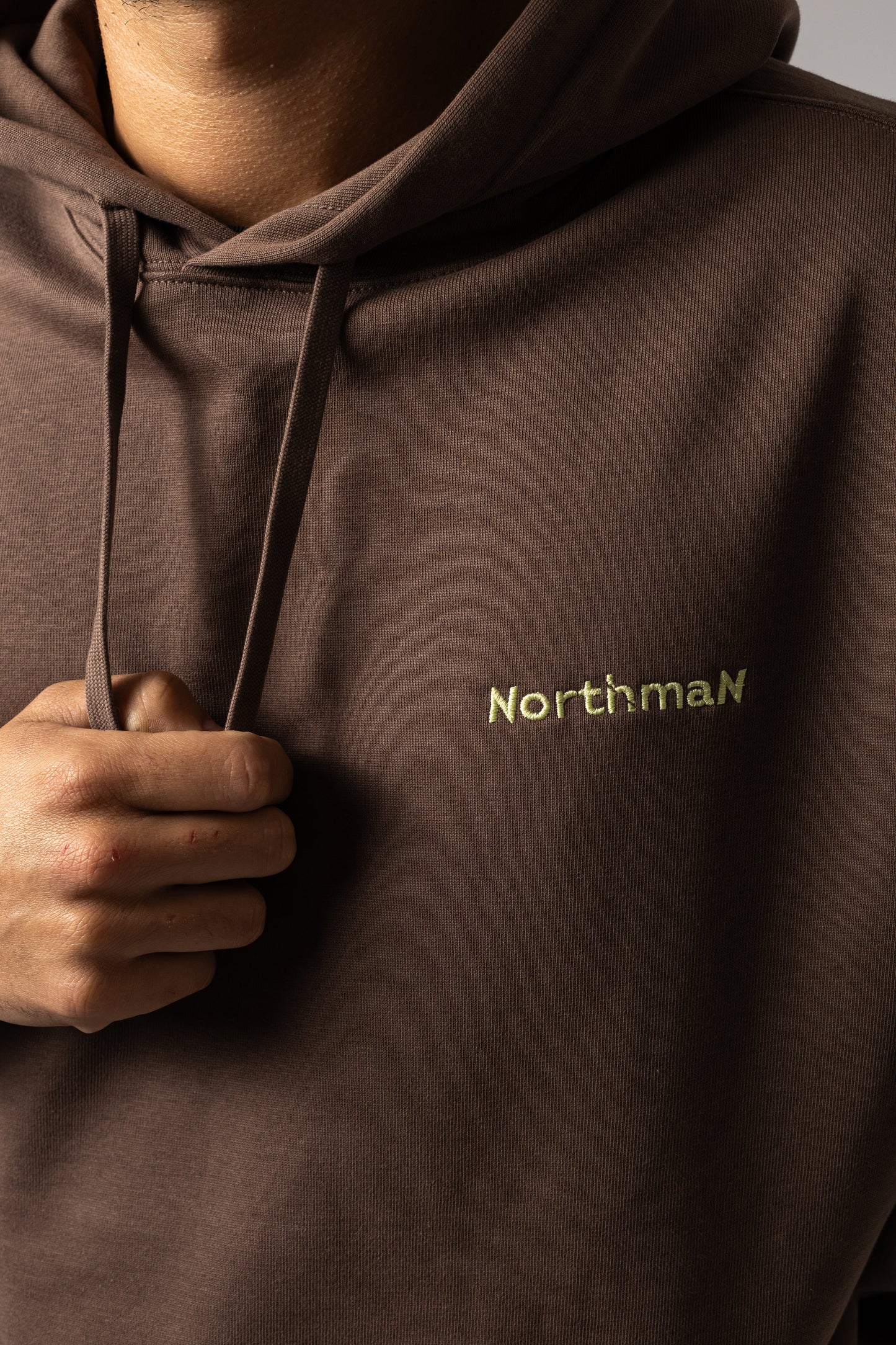 "Instinct" Hoodie Mocha